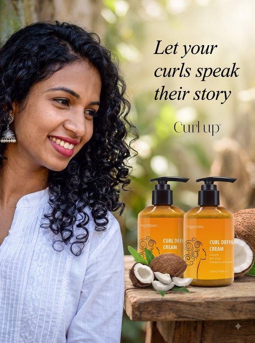 LUXE Curl Define Cream™ | Frizz-Free Curl Defining Cream (Pack of 2) |