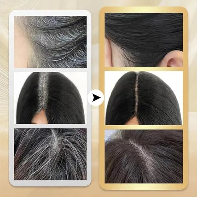 LUXE Root Touch-Up Pen™ (Pack of 2) | Instant Grey Hair Cover Stick with Built-in Comb | Salon Finish in 30 Seconds — Ammonia-Free & Waterproof